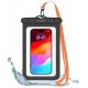 VODĚODOLNÉ POUZDRO TECH-PROTECT UWC9 UNIVERSAL WATERPROOF CASE 8.9 INCH BLACK/ORANGE