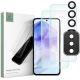 3PACK OCHRANNÝCH SKEL TECH-PROTECT SUPREME SET SAMSUNG GALAXY A55 5G CLEAR