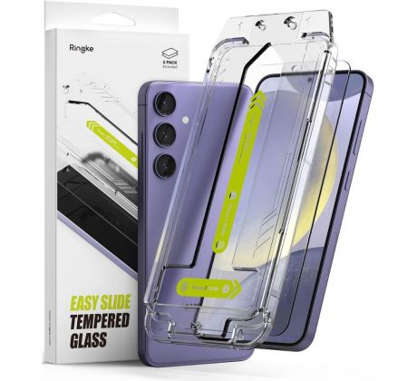 OCHRANNÉ TVRZENÉ SKLO RINGKE EASY SLIDE 2-PACK SAMSUNG GALAXY S24 CLEAR