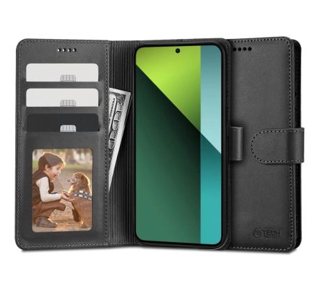 KRYT TECH-PROTECT WALLET XIAOMI REDMI NOTE 13 Pro 5G / POCO X6 5G BLACK