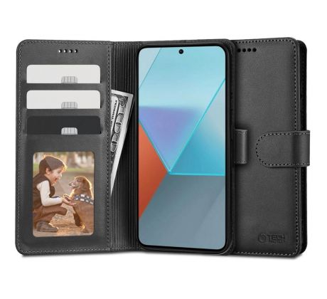 KRYT TECH-PROTECT WALLET XIAOMI REDMI NOTE 13 4G / LTE BLACK