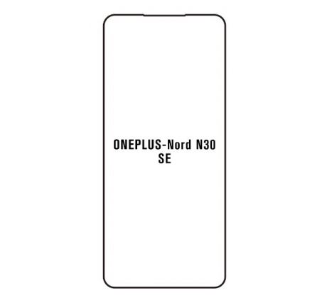 Hydrogel - ochranná fólie - OnePlus Nord N30 SE 5G