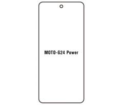 Hydrogel - matná ochranná fólie - Motorola Moto G24 Power