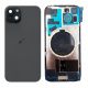 Apple iPhone 15 - Back Cover Glass / Náhradní zadní sklo housingu (black)   