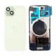 Apple iPhone 15 Plus - Back Cover Glass / Náhradní zadní sklo housingu (green)  