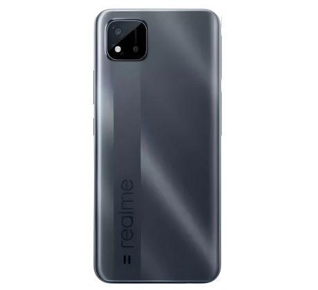 Realme C11 2021 - Zadní kryt baterie - Black (náhradní díl) 
