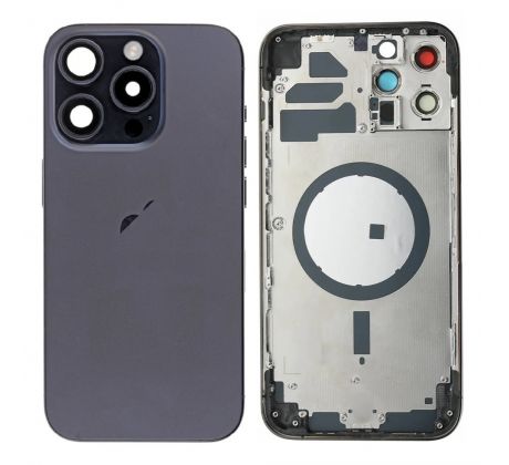 Apple iPhone 14 Pro - Zadní housing (Deep Purple)