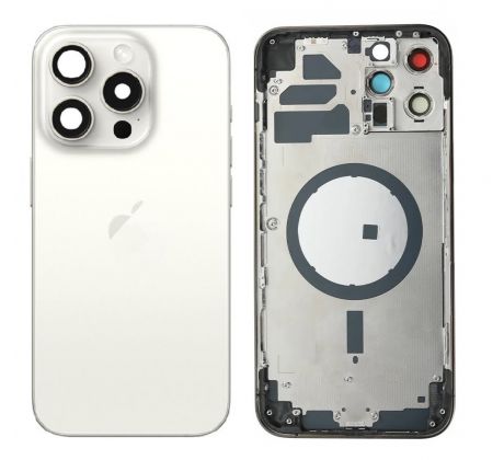 Apple iPhone 14 Pro - Zadní housing (Silver)