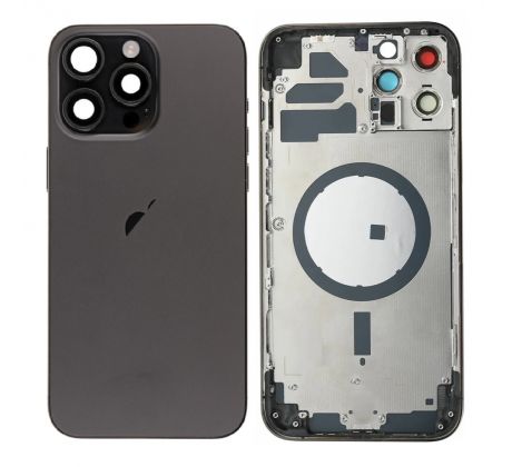 Apple iPhone 14 Pro Max - Zadní housing (Space Black)