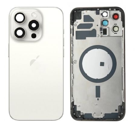 Apple iPhone 14 Pro Max - Zadní housing (Silver)