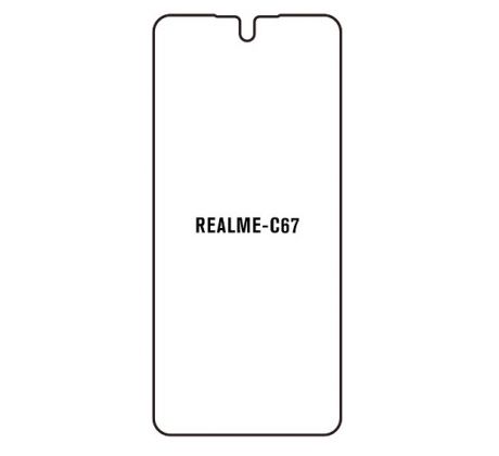 Hydrogel - ochranná fólie - Realme C67 (case friendly) 