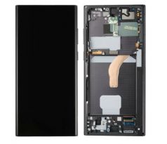 OLED displej Samsung Galaxy S23 Ultra s rámem (černý)