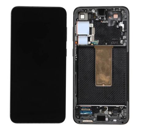 OLED displej Samsung Galaxy S23+ Plus s rámem (černý)