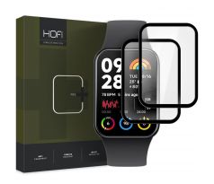 OCHRANNÉ TVRZENÉ SKLO HOFI HYBRID PRO+ 2-PACK XIAOMI SMART BAND 8 PRO BLACK