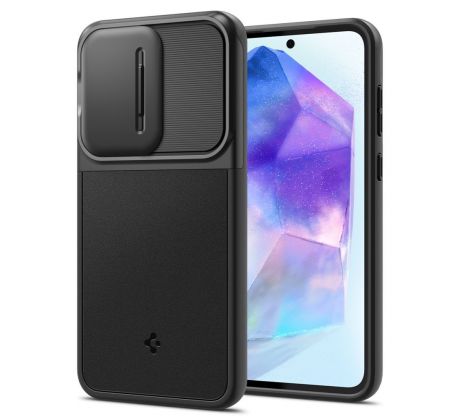 KRYT SPIGEN OPTIK ARMOR SAMSUNG GALAXY A55 5G BLACK