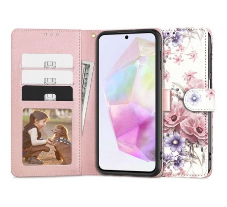 KRYT TECH-PROTECT WALLET SAMSUNG GALAXY A35 5G BLOSSOM FLOWER