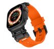 ŘEMÍNEK TECH-PROTECT DELTA PRO APPLE WATCH 4 / 5 / 6 / 7 / 8 / 9 / SE / ULTRA 1 / 2 (42 / 44 / 45 / 49 mm) ORANGE/BLACK