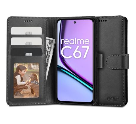 KRYT TECH-PROTECT WALLET REALME C67 4G / LTE BLACK