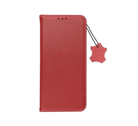 Kožený kryt  SMART Pro  Xiaomi Redmi Note 13 Pro 4G bordový