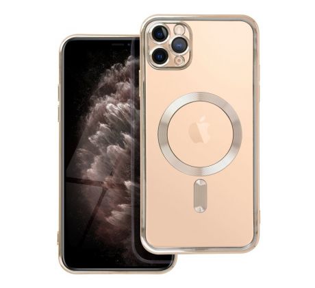 Electro Mag Cover  s MagSafe  iPhone 11 Pro Max zlatý
