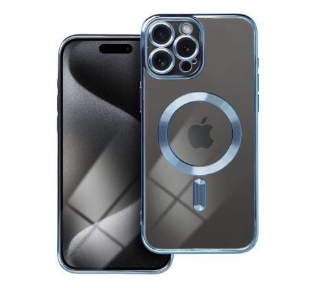 Electro Mag Cover  s MagSafe  iPhone 15 Pro Max modrý