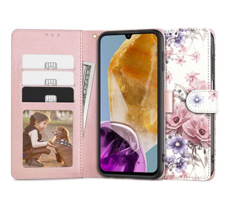 KRYT TECH-PROTECT WALLET SAMSUNG GALAXY M15 5G BLOSSOM FLOWER