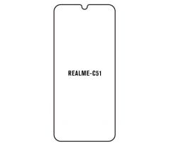 Hydrogel - ochranná fólie - Realme C51 (case friendly) 