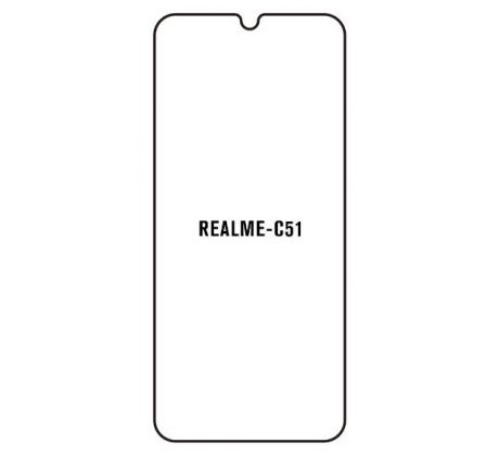 Hydrogel - ochranná fólie - Realme C51 (case friendly) 