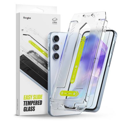 2KS V BALENÍ, SET 2 OCHRANNÝCH SKEL RINGKE EASY SLIDE 2-PACK SAMSUNG GALAXY A55 5G CLEAR