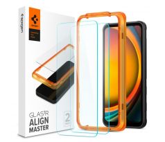 OCHRANNÉ TVRZENÉ SKLO SPIGEN ALM GLAS.TR 2-PACK SAMSUNG GALAXY XCOVER 7 CLEAR