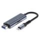 REDUKCE TECH-PROTECT ULTRABOOST CARD READER SD & MICRO SD LIGHTNING & USB GREY