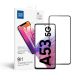 Ochranné tvrzené  sklo  - Samsung A53 5G Full Face (full glue with frame/small size) - cerný
