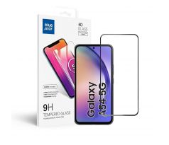 Ochranné tvrzené  sklo  - Samsung A54 5G Full Face (full glue with frame/small size) - cerný