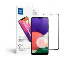 Ochranné tvrzené sklo - Samsung A22 5G Full Face (full glue with frame/small size) - cerný