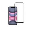 Ochranné tvrzené  sklo -  iPhone XR/11 5D Full Cover cerný