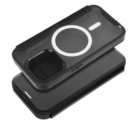Smart Mag Book  iPhone 12 Pro Max s MagSafe cerný