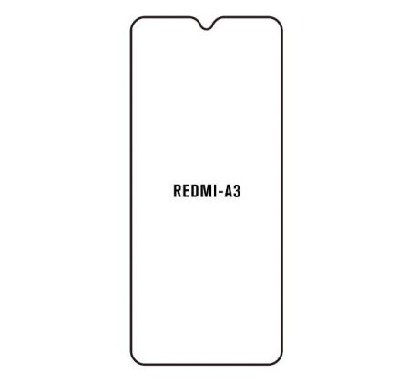 Hydrogel - ochranná fólie - Xiaomi Redmi A3 (case friendly)