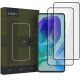 2KS V BALENÍ, SET 2 OCHRANNÝCH SKEL HOFI GLASS PRO+ 2-PACK SAMSUNG GALAXY M55 5G BLACK