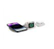 BEZDRÁTOVÁ NABÍJEČKA TECH-PROTECT QI15W-A32 3IN1 MAGNETIC MAGSAFE WIRELESS CHARGER GREY