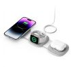 BEZDRÁTOVÁ NABÍJEČKA TECH-PROTECT QI15W-A32 3IN1 MAGNETIC MAGSAFE WIRELESS CHARGER GREY