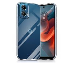 Transparentní silikonový kryt s tlouštkou 0,5mm  - MOTOROLA G34 5G prusvitný