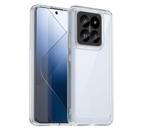 Transparentní silikonový kryt s tlouštkou 0,5mm  - Xiaomi  14 Pro prusvitný