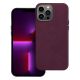 Woven Mag Cover  iPhone 13 Pro Max burgundy