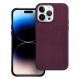 Woven Mag Cover  iPhone 14 Pro Max burgundy
