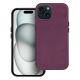 Woven Mag Cover  iPhone 15 burgundy
