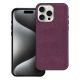 Woven Mag Cover  iPhone 15 Pro Max burgundy