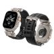 ŘEMÍNEK SPIGEN DURAPRO ARMOR PU APPLE WATCH 4 / 5 / 6 / 7 / 8 / 9 / SE / ULTRA 1 / 2 (42 / 44 / 45 / 49 mm) BLACK
