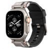 ŘEMÍNEK SPIGEN DURAPRO ARMOR PU APPLE WATCH 4 / 5 / 6 / 7 / 8 / 9 / SE / ULTRA 1 / 2 (42 / 44 / 45 / 49 mm) BLACK