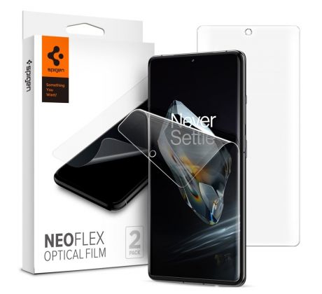 2KS V BALENÍ, SET 2 FOLIÍ SPIGEN NEO FLEX 2-PACK OnePlus 12 CLEAR