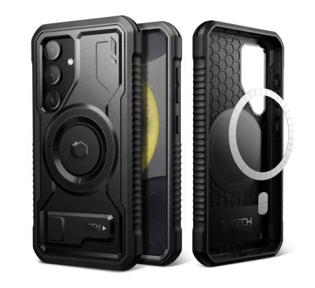 KRYT TECH-PROTECT KEVLAR MAGSAFE+ SAMSUNG GALAXY S24 BLACK